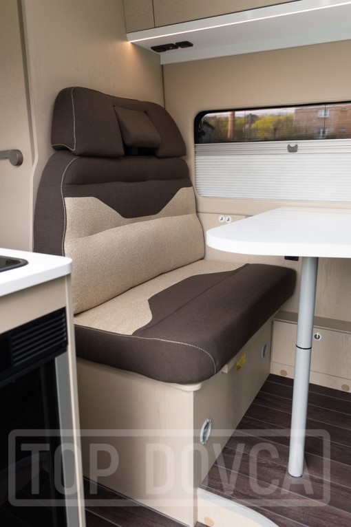 Ojetý, zánovní Fiat Ducato, XGO XVAN 105 na prodej. Použitá obytná vestavba. Bazar obytných vozů.