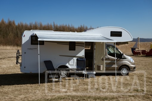 Obytný vůz nobelART A7000 - Elegance typu alkovna 2022