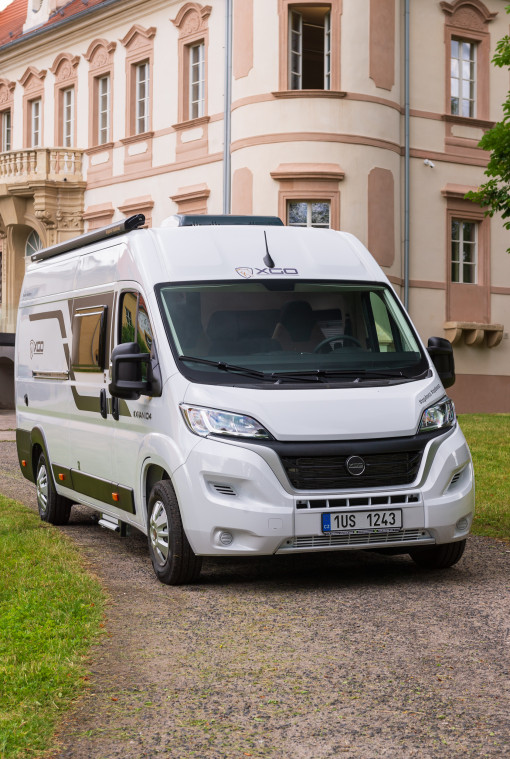 Obytná dodávka Fiat Ducato XGO X Van 104 - model 2023 - exteriér vozu